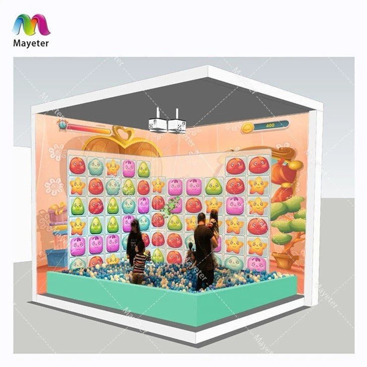 Indoor Wall Projection Interactive Wall Games