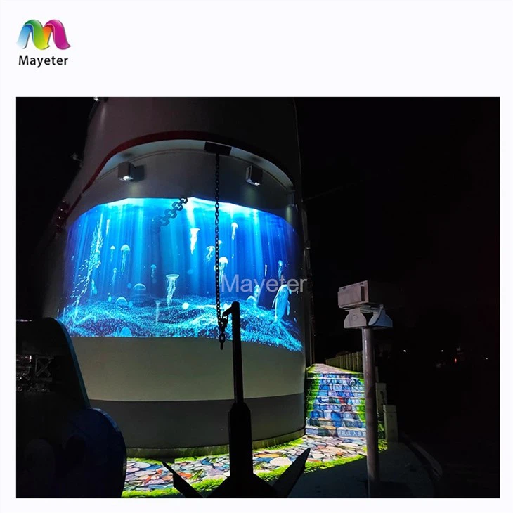 360 Projection Floor System 3d Hologram Flooring Interactive Floor